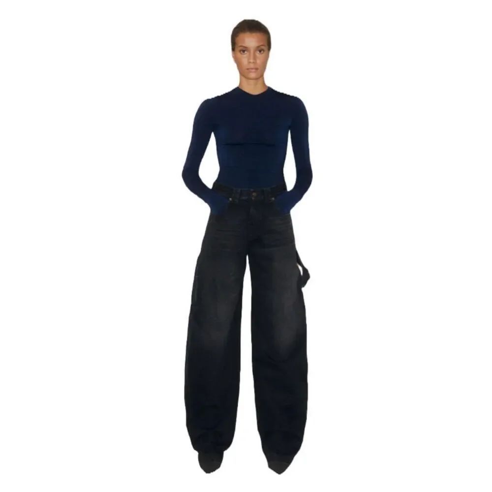 ✨DARKPARK Audrey Barrel-Leg Black Sz 25 Jeans✨